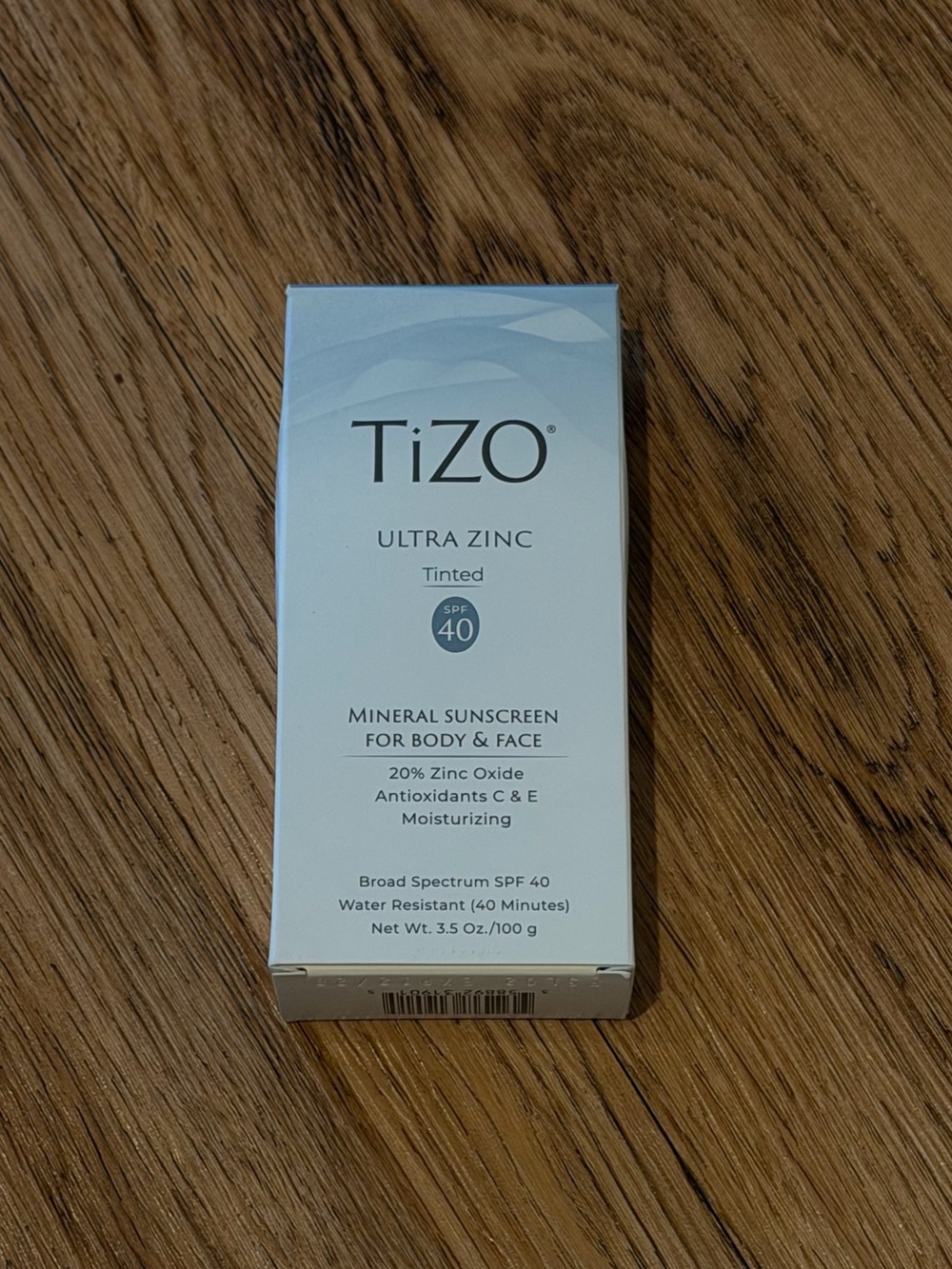 TIZO Ultra Zinc Tinted Mineral Sunscreen SPF 40 - 3.5 FL OZ